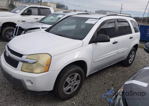 2005 Chevrolet Equinox Ls из США, поврежденный, VIN 2CNDL13F856087512